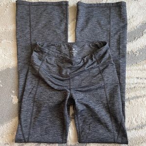 Athleta Grey Bootcut Yoga Pants
